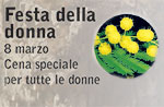 Festa della donna al Rifugio Bar Alpino con Cena Speciale, 8 marzo 2014