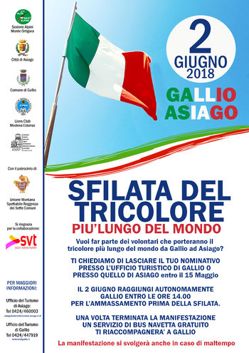 2 giugno - sfilata tricolore Gallio Asiago