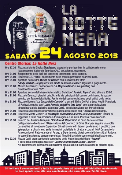 La notte Nera Asiago 2013 La notte Nera Asiago 2013