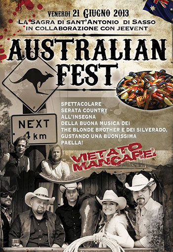 Locandina Australian Fest