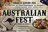 Australian Fest: June 21 evening country in Asiago with local bands and paella