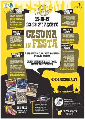 Cesuna in Festa - Altopiano di Asiago - Ferragosto 2014