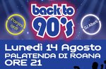 Panini ources and "Party anni ' 90" at the big top of Roana-14 August 2017