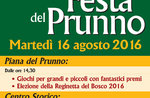 Traditional festival of PRUNNO and Fireworks at Asiago, August 16, 2016