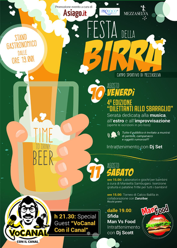 Festa della Birra a Mezzaselva 2018