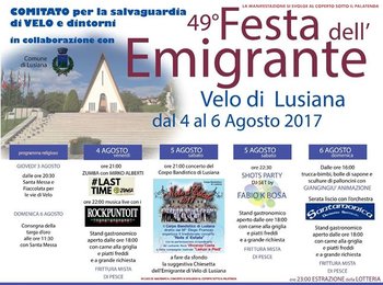 Festa dell'emigrante 2017