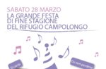 Grande festa fine stagione del Rifugio Campolongo, Altopiano di Asiago 28 marzo 