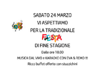 Grande festa di fine stagione al Rifugio Campolongo, Rotzo - 24 marzo 2018