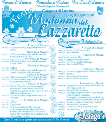 Festa madonna del lazzaretto 2016