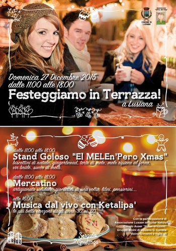 Festeggiamo in terrazza Lusiana