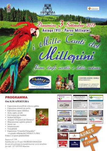 Mille canti del Millepini ad Asiago Mille canti del Millepini ad Asiago