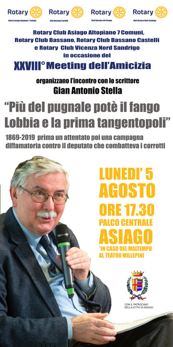 Incontro Rotary con Gian Antonio Stella 