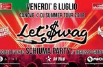Let's SWAG CANOVE-foam parties in Canove di Roana-Friday 6 July 2018