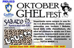 Oktober Ghel Fest - Festa della birra a Gallio, sabato 3 novembre 2012