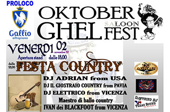 Oktober Ghel fest a Gallio