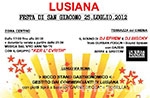 Sagra di San Giacomo patron, Lusiana Wed July 25, 2012 Wednesday, July 25, 2012