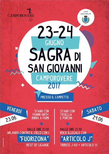 Sagra San Giovanni di Camporovere 2017 Sagra San Giovanni di Camporovere 2017