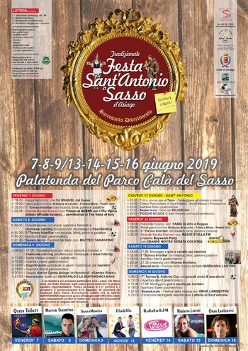Sagra Sant'Antonio Sasso Asiago 2019 Sagra Sant'Antonio Sasso Asiago 2019