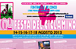 62 ^ feast of Cyclamen in Fontanelle di Conco, from 14 to August 18, 2013