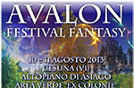 Avalon Festival Fantasy a Cesuna il 10 e l'11 agosto 2013