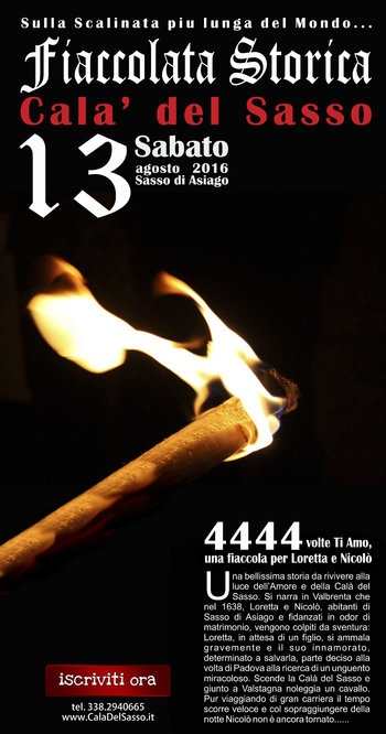 Fiaccolata cala del sasso 2016 Fiaccolata cala del sasso 2016