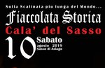 Historic torchlight procession of the Calà del Sasso with fireworks display - Sasso di Asiago, 10 August 2019