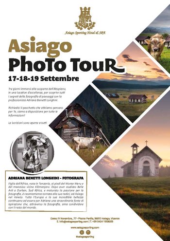 Asiago Photo Tour all'Asiago Sporting Hotel