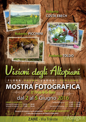 Mostra fotografica visioni degli altopiani zane 2016