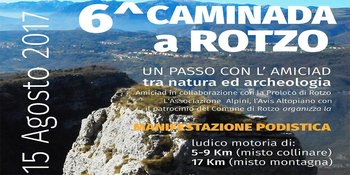 Un passo con l'amiciad 2017 a Rotzo