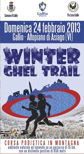 Winter Ghel Trail a Gallio