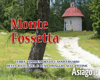 Commemorazione monte fossetta enego