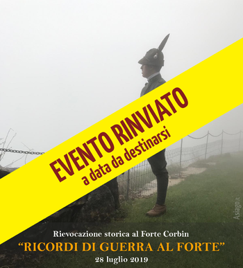 Evento rimviato al Forte Cor