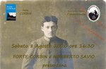 "Mio nonno Ernesto e la Grande Guerra" - Proiezione di filmati e foto d'epoca al Forte Corbin - 8 agosto 2020