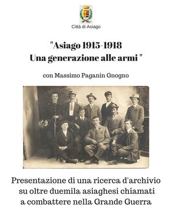 Presentazione ricerca d'archivio con Massimo Paganin
