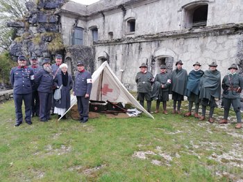 Rievocazione storica al Forte Corbin Rievocazione storica al Forte Corbin