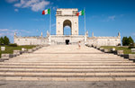 Guided tours of the Sacrario Militare di Asiago by the Association Friends of the Museum of the third army-3 August 2018