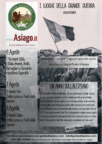 I Luoghi della Grande Guerra con Paolo Volpato I Luoghi della Grande Guerra con Paolo Volpato