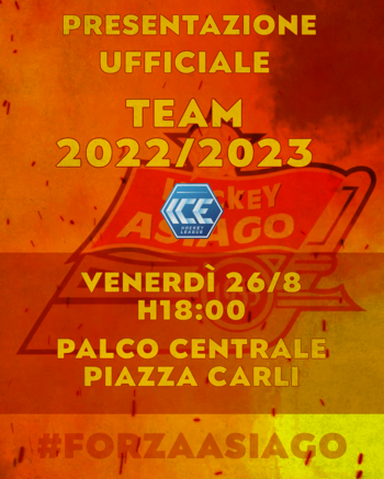 Asiago Hockey 1935 presentazione nuova squadra