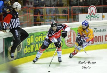 Asiago Hockey in azione