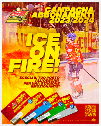 Campagna Abbonamenti Asiago Hockey 2023 2024 Campagna Abbonamenti Asiago Hockey 2023 2024