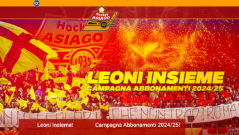 Campagna abbonamenti Asiago Hockey 2024-2025 Campagna abbonamenti Asiago Hockey 2024-2025
