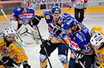 ASIAGO Hockey game-VAL PUSTERIA Asiago Stadium January 30, 2014