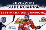 Super Cup Final 2020/2021! Migross Supermarkets Asiago Hockey 1935 challenge HC Meran / o Pircher to Asiago - September 4, 2021