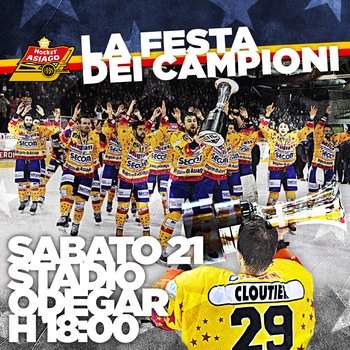 Festa dei Campioni Asiago Hockey Festa dei Campioni Asiago Hockey
