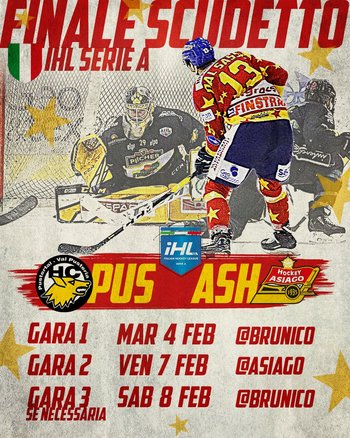 Finale scudetto Hockey Asiago 2020