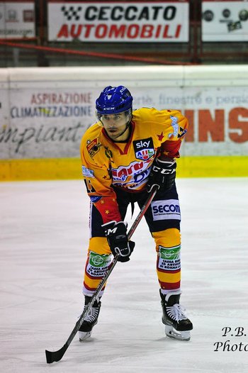 Giocatore Asiago Hockey - Foto Paolo Basso