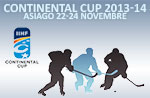 Semifinale IIHF Continental Cup 2013-14, Hockey Ghiaccio Asiago 22-24 Novembre