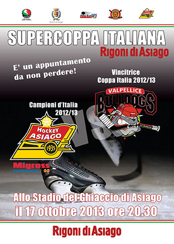 Supercoppa Italiana di Hockey su Ghiaccio 2013
