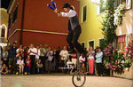 Touring show of juggling the Christmas markets of Asiago-3 December 2017