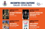 APERITIVO CON L'AUTORE - Rassegna letteraria a Gallio - Agosto 2021